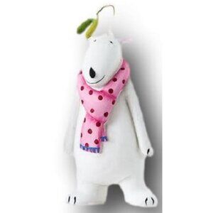 MistleToes Polar Bear Christmas Ornament with Mistletoe